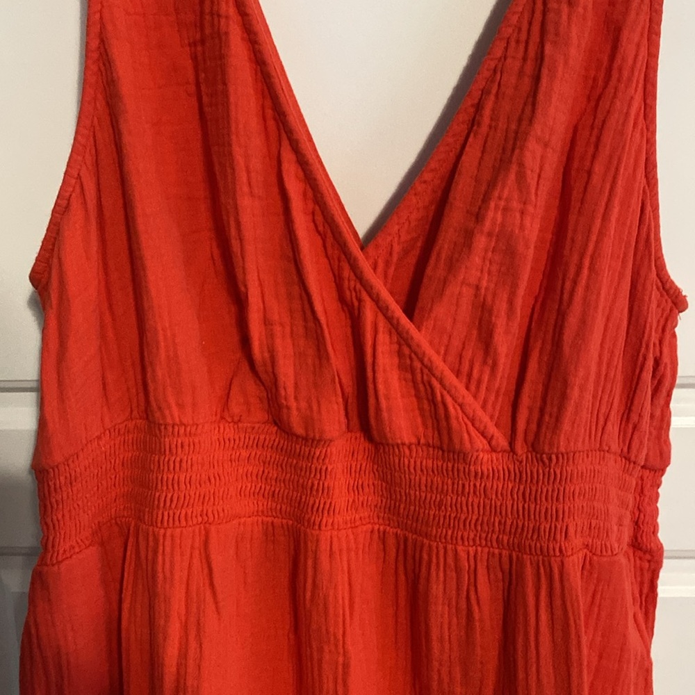 Universal Thread Red Maxi Dress - Picture 3 of 7